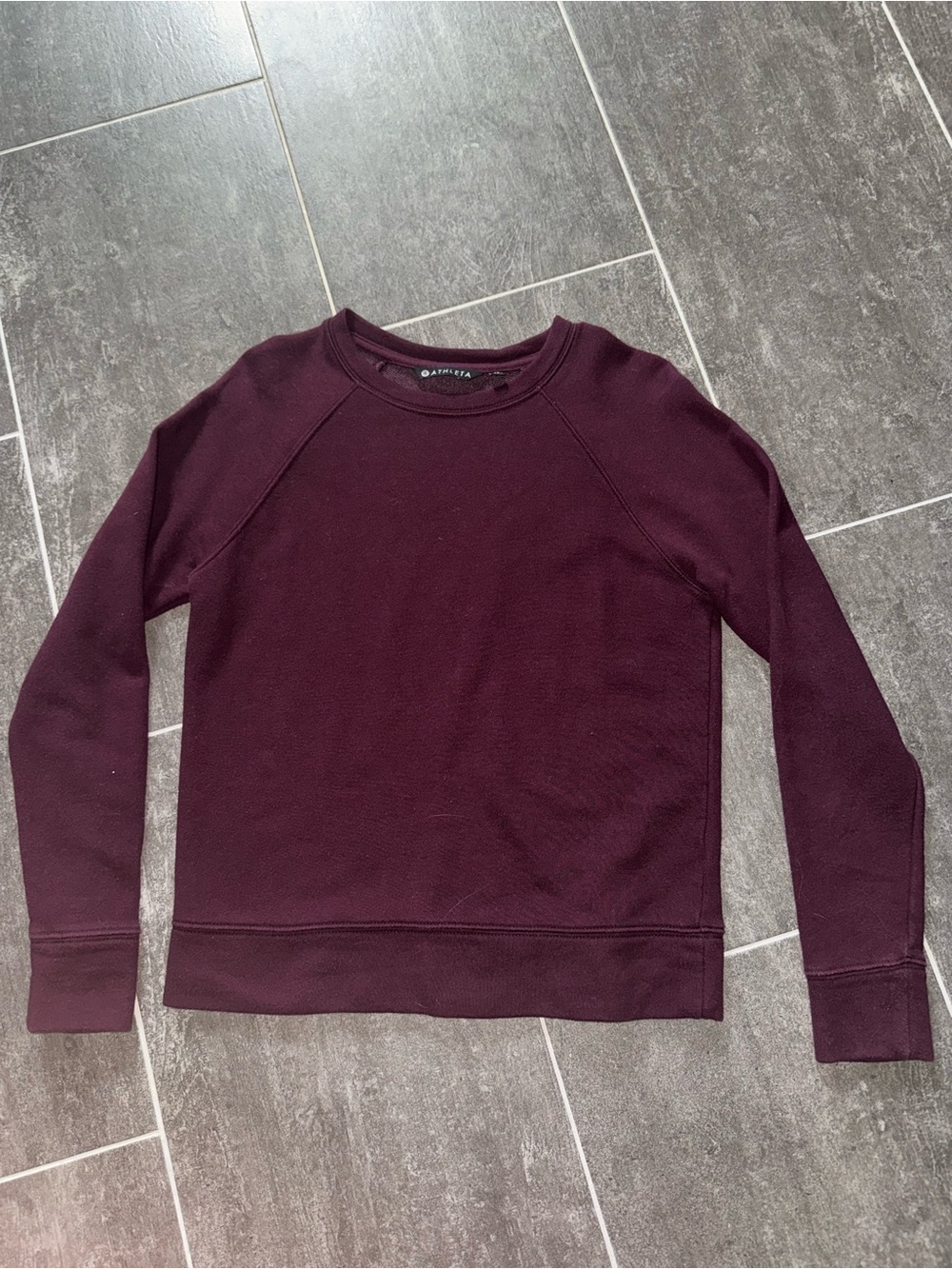 Athleta Plum Crewneck Sweatshirt